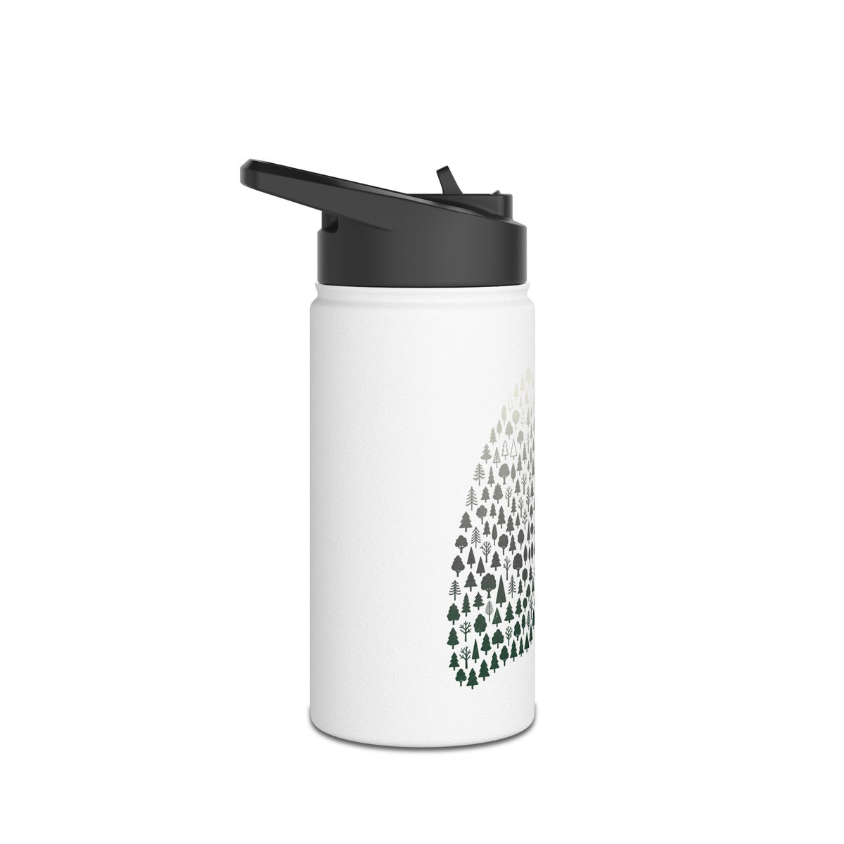 Forest Lungs Stainless Steel Insulated Water Bottle