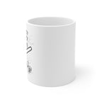 Chainsaw Exploded Diagram Ceramic Mug