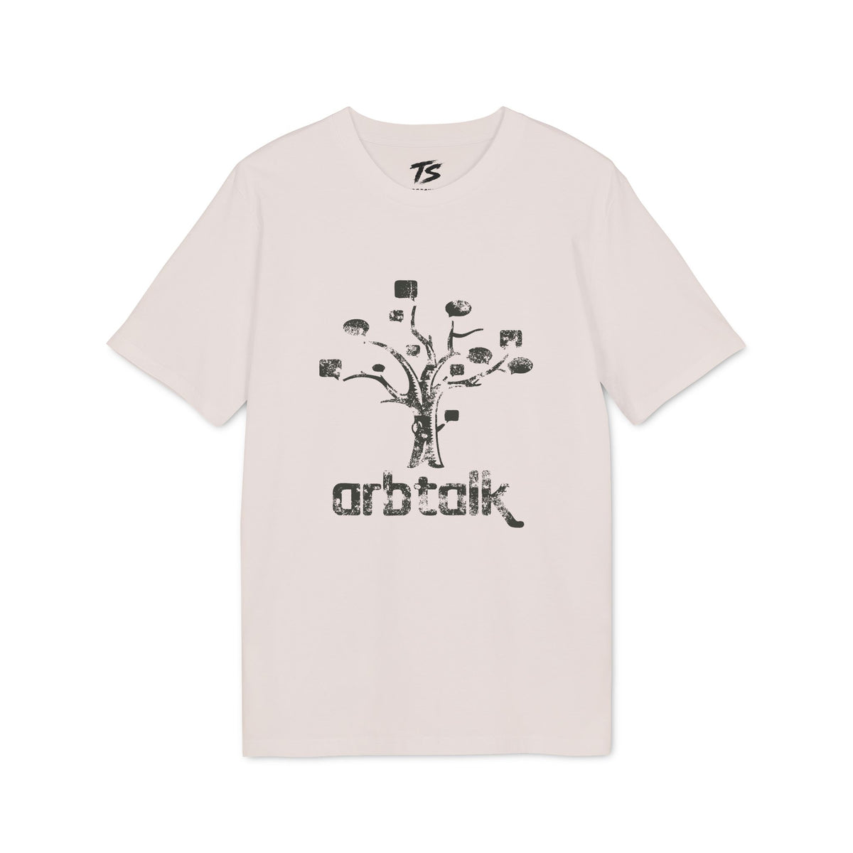 Arbtalk Pixel Tree Organic Cotton T-Shirt