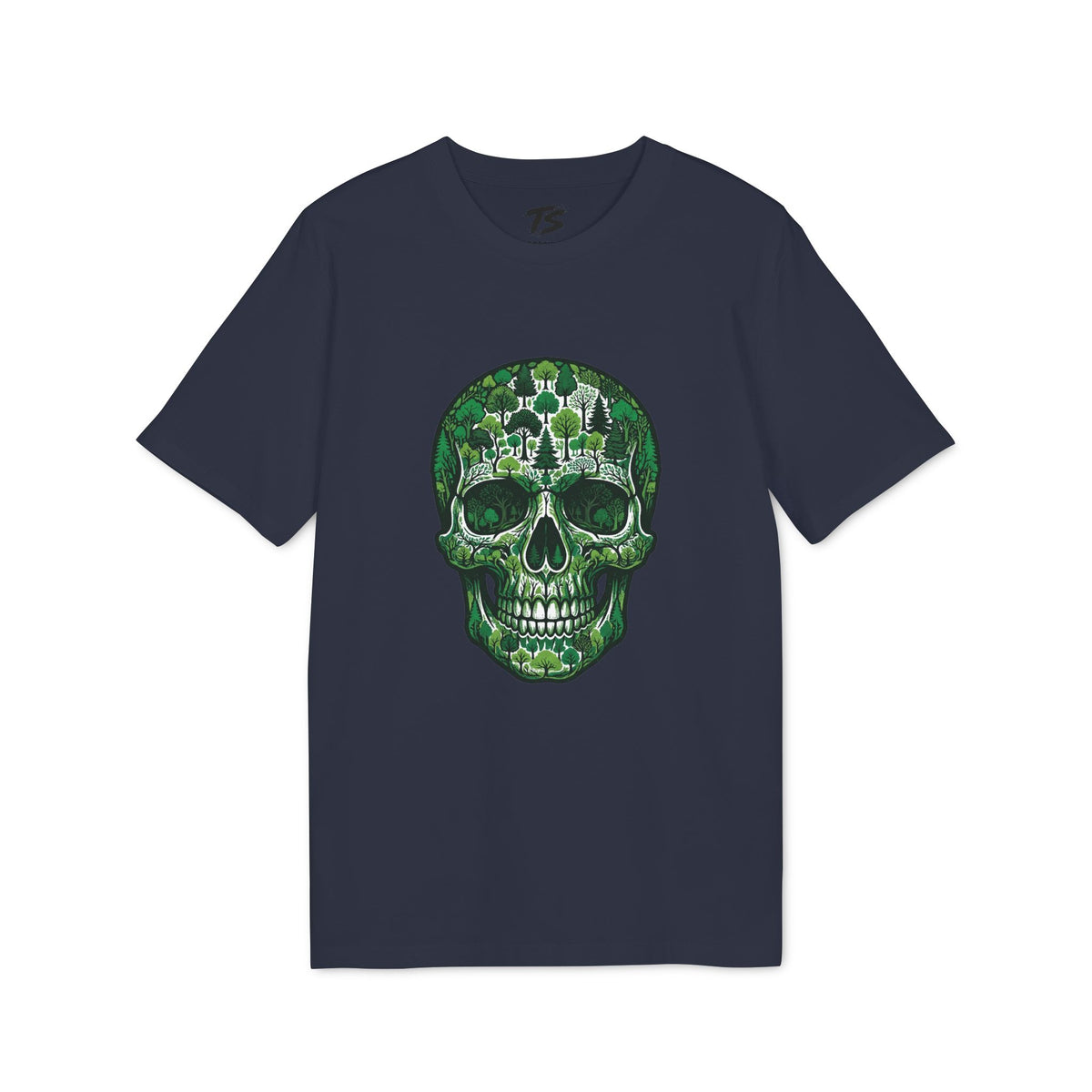 Forest Skull Organic Cotton T-Shirt