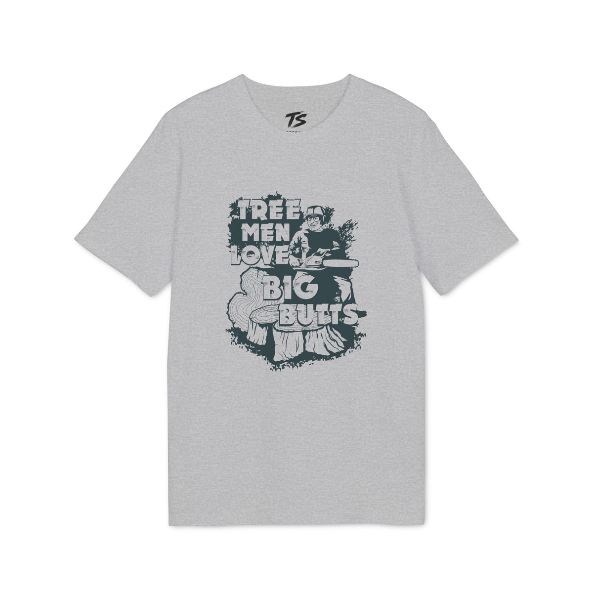 Tree Men Love Big Butts Organic Cotton T-Shirt