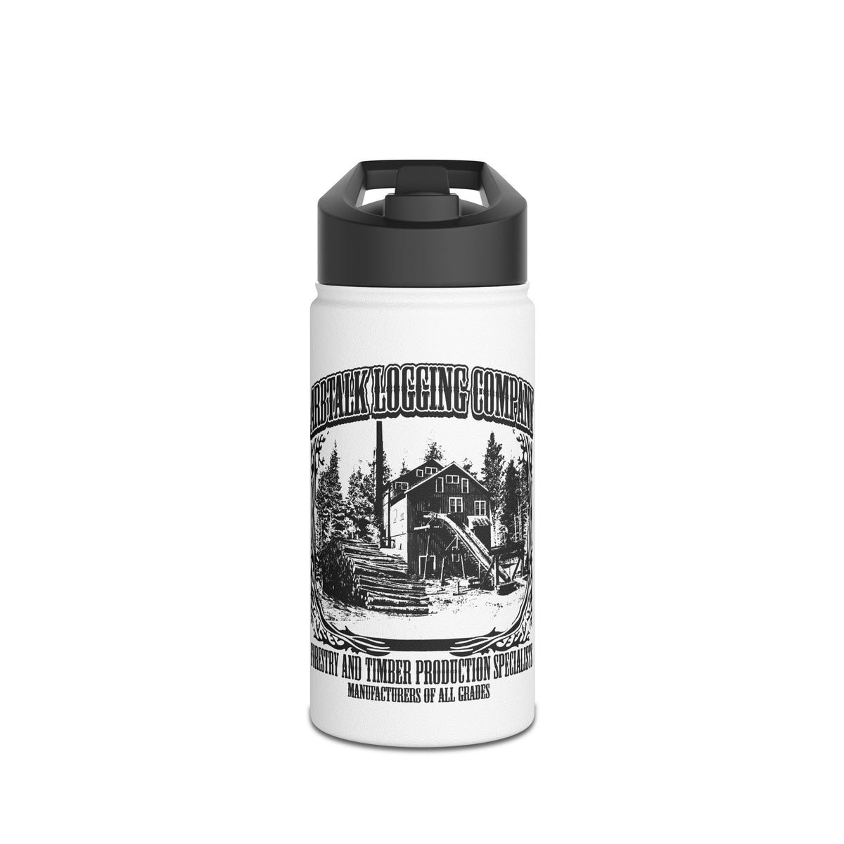 Arbtalk Logging Company Stainless Steel Insulated Water Bottle