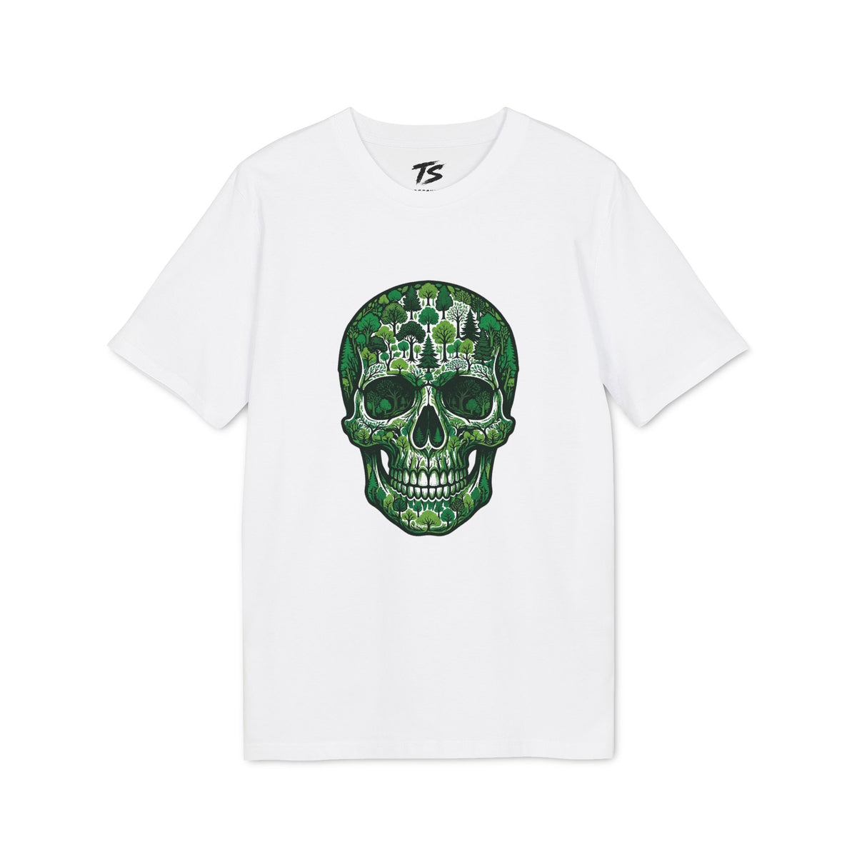 Forest Skull Organic Cotton T-Shirt