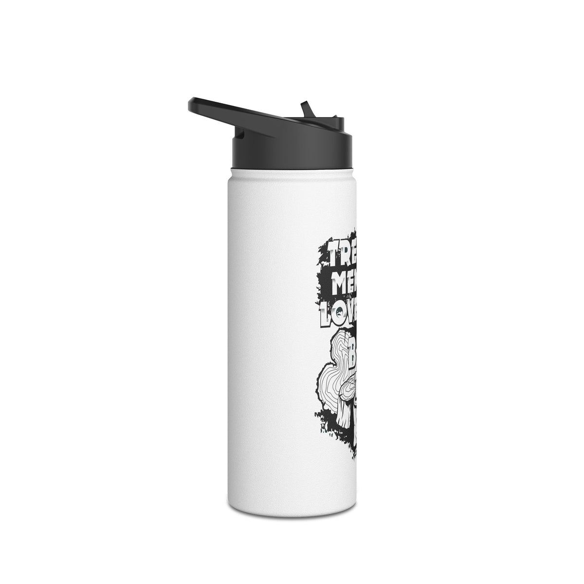 Tree Men Love Big Butts Stainless Steel Insulated Water Bottle