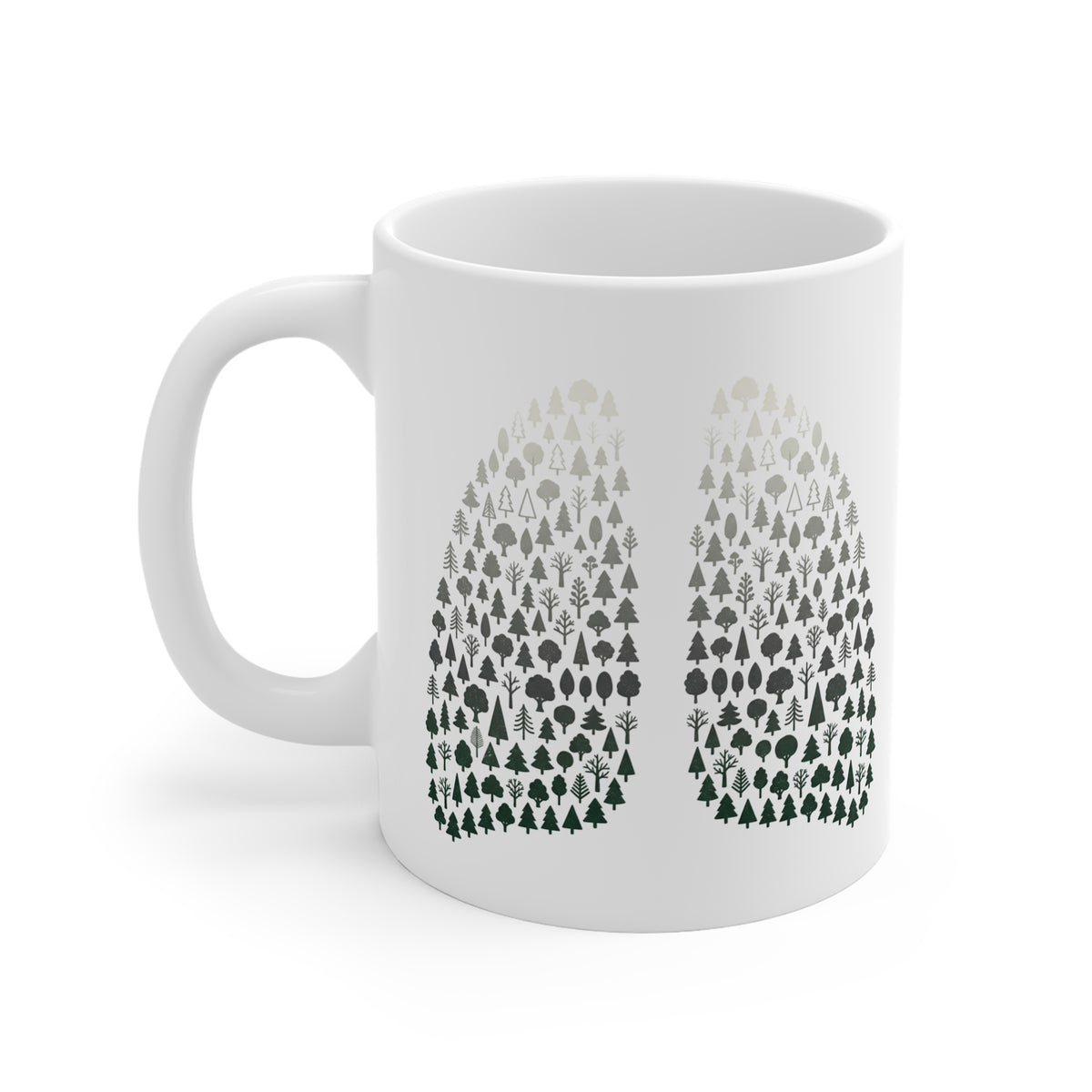 Forest Lungs Ceramic Mug