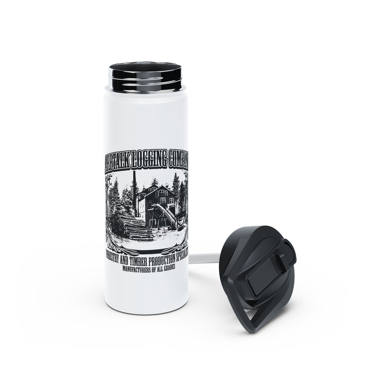 Arbtalk Logging Company Stainless Steel Insulated Water Bottle