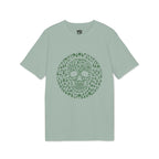Green Trees Skull Organic Cotton T-Shirt