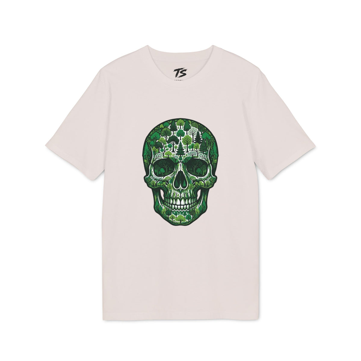 Forest Skull Organic Cotton T-Shirt