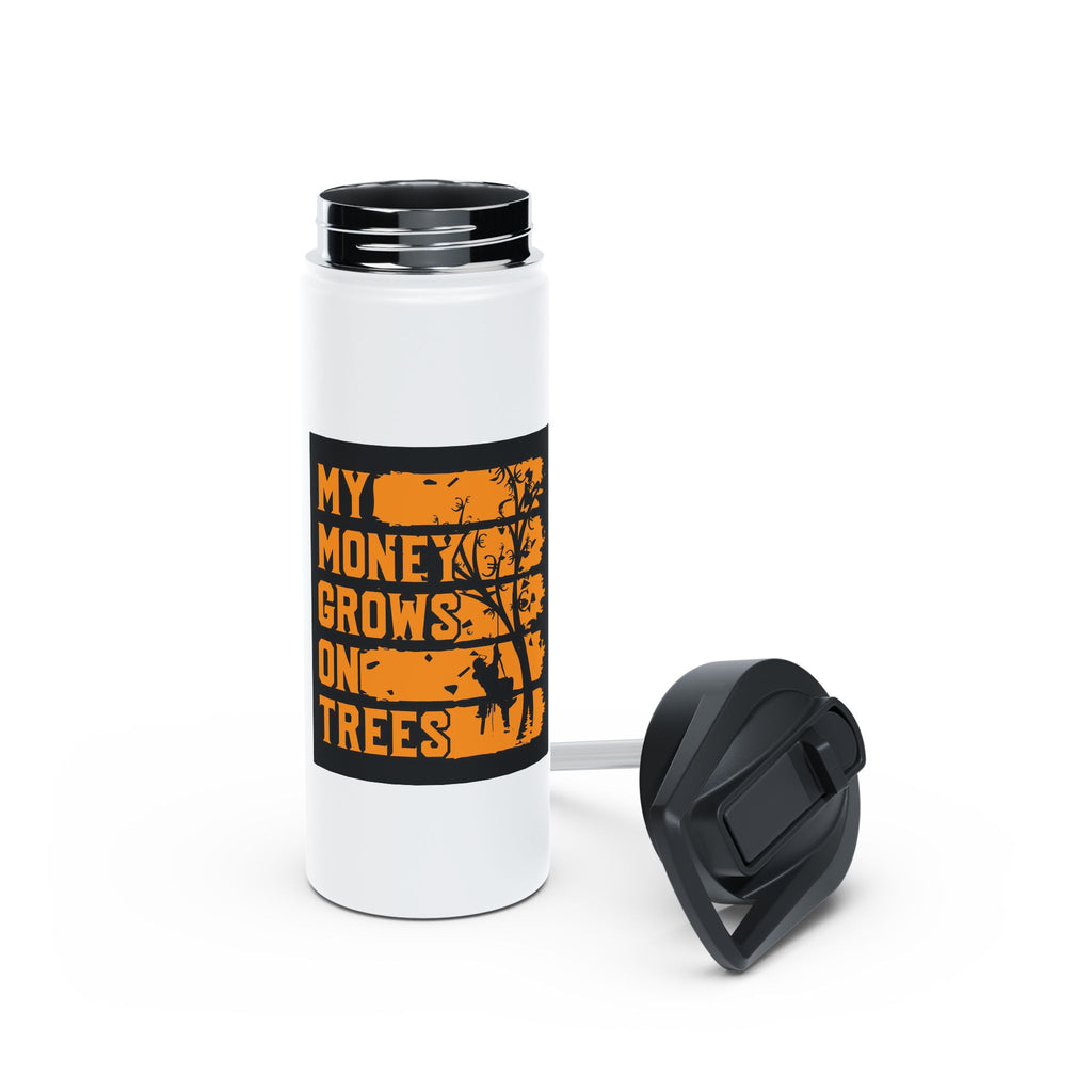 My Money Grows on Trees Stainless Steel Insulated Water Bottle