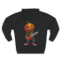 Halloween Pumpkin Head Chainsaw Hoodie
