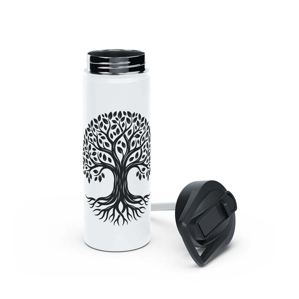 Tree of Life Stainless Steel Insulated Water Bottle
