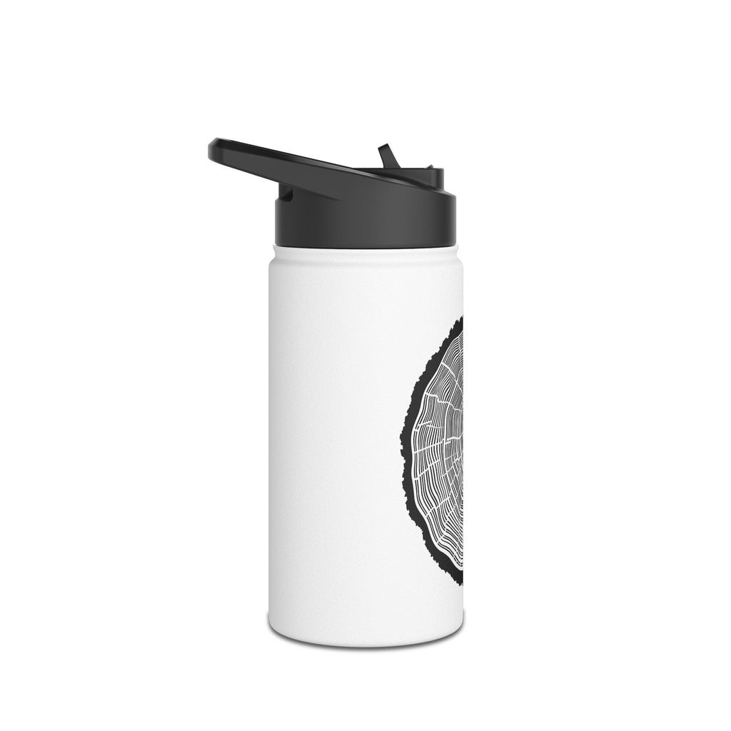 Tree Rings Stainless Steel Insulated Water Bottle