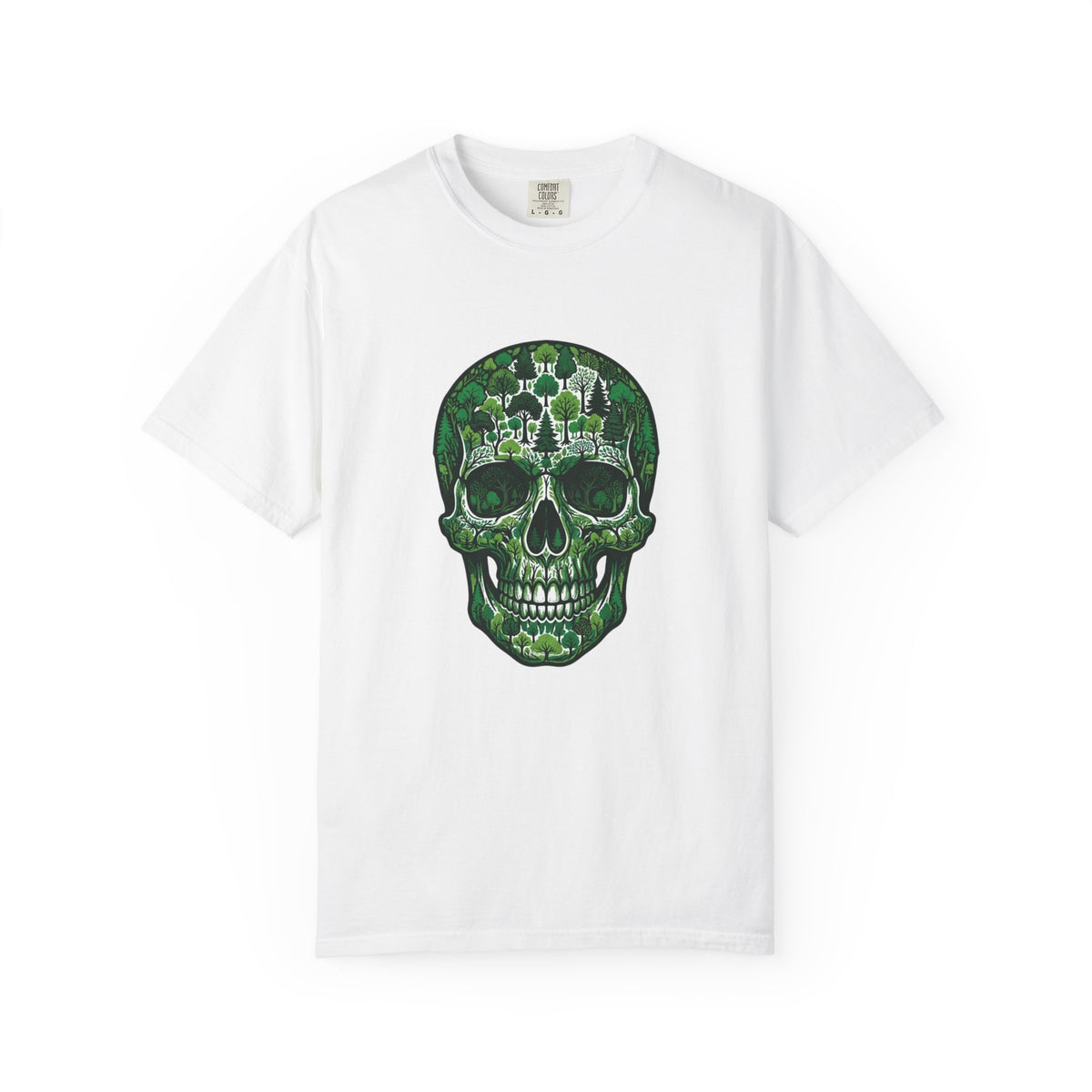 Forest Skull Heavyweight T-Shirt - Relaxed Fit