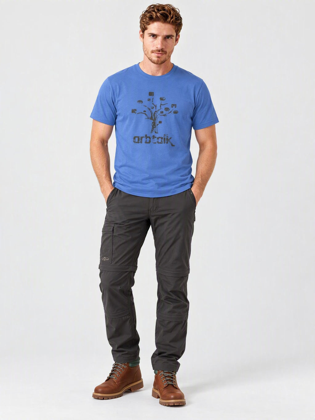 Arbtalk Pixel Tree Organic Cotton T-Shirt