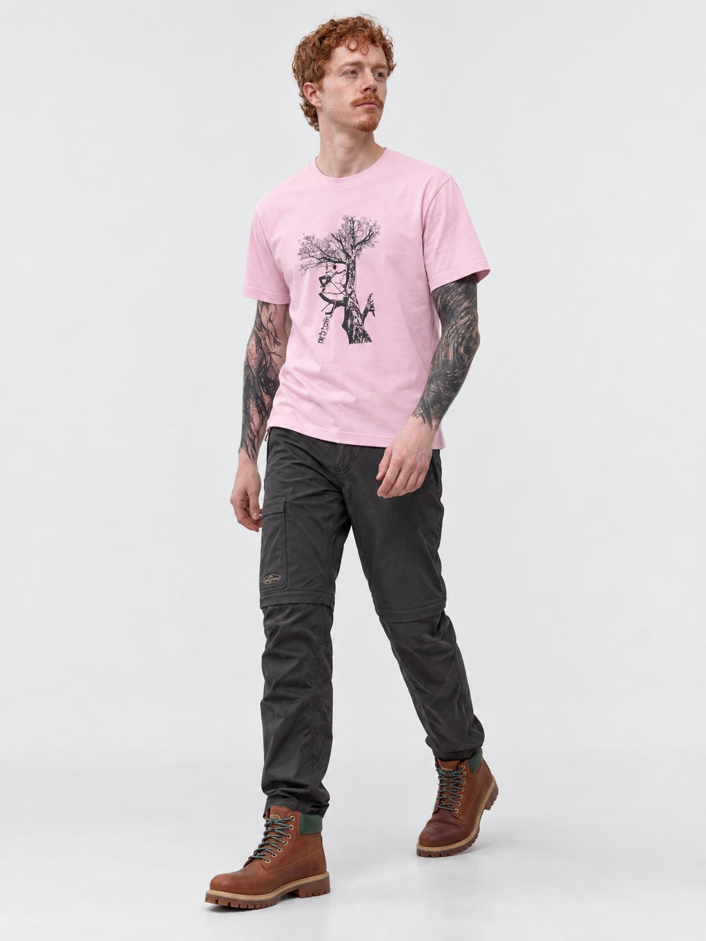 Arbtalk Tree Climber Organic Cotton T-Shirt