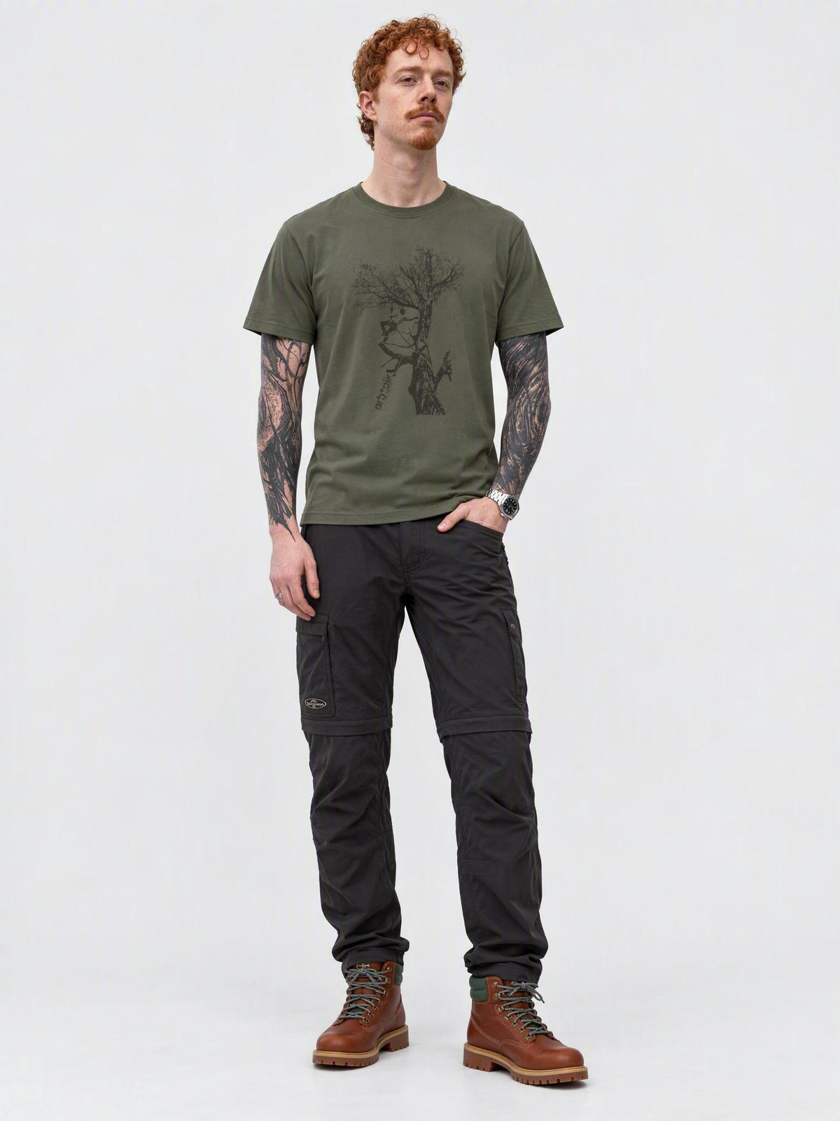 Arbtalk Tree Climber Organic Cotton T-Shirt