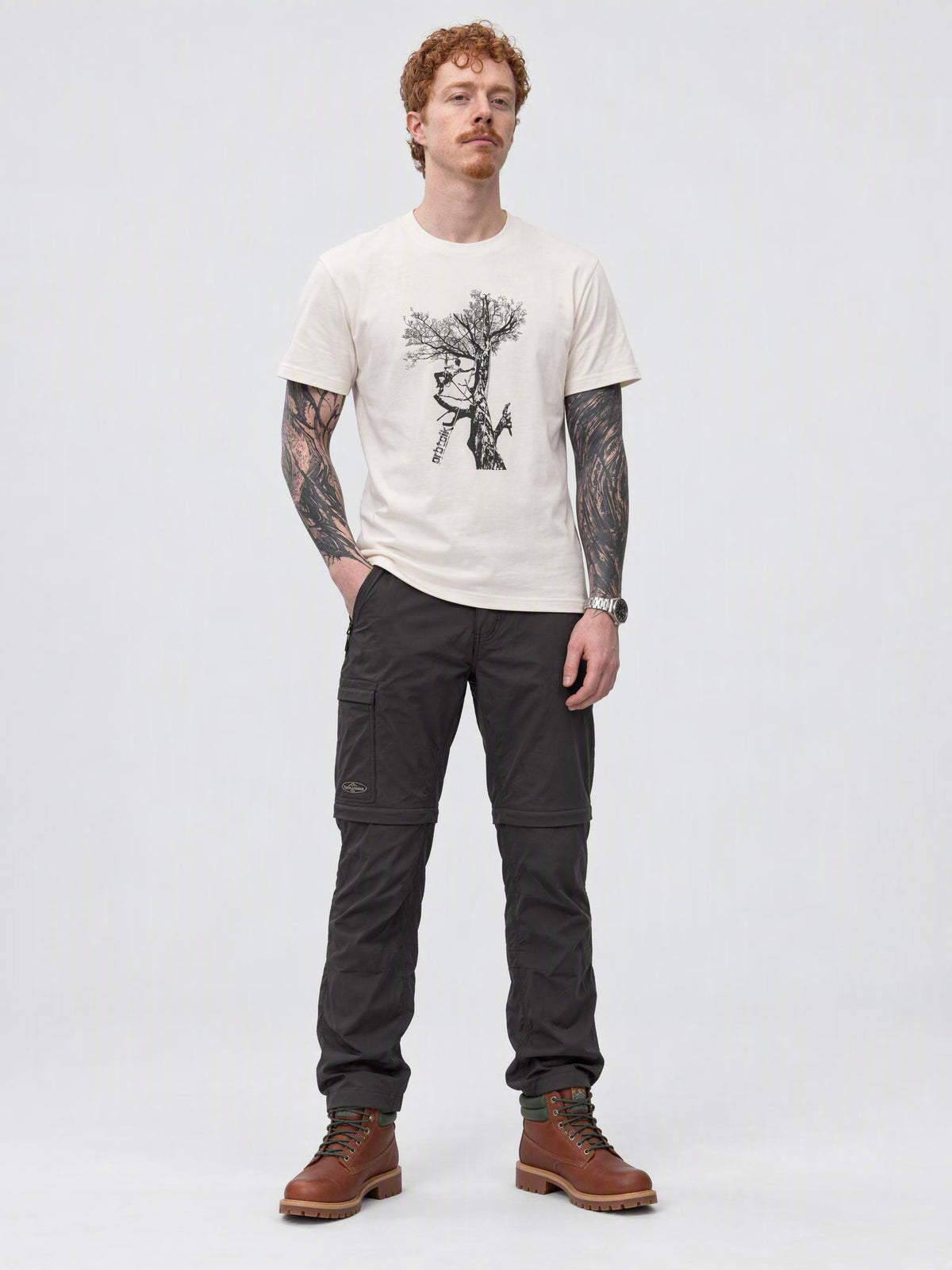 Arbtalk Tree Climber Organic Cotton T-Shirt