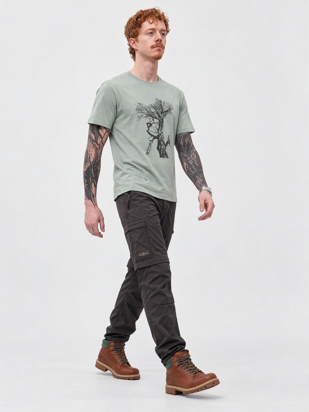 Arbtalk Tree Climber Organic Cotton T-Shirt