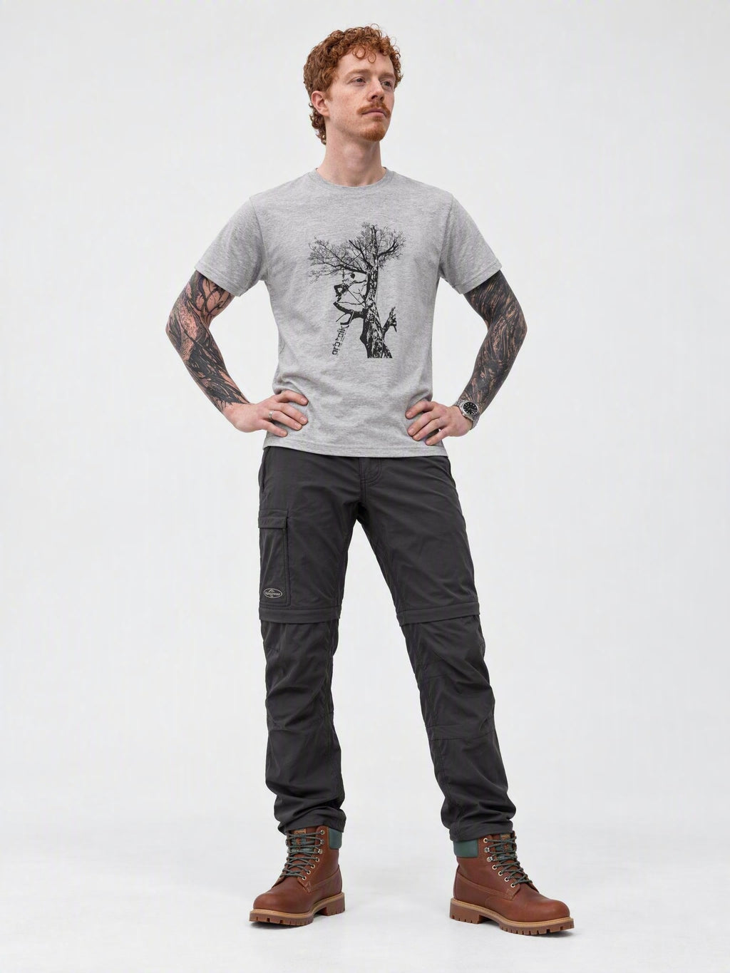 Arbtalk Tree Climber Organic Cotton T-Shirt