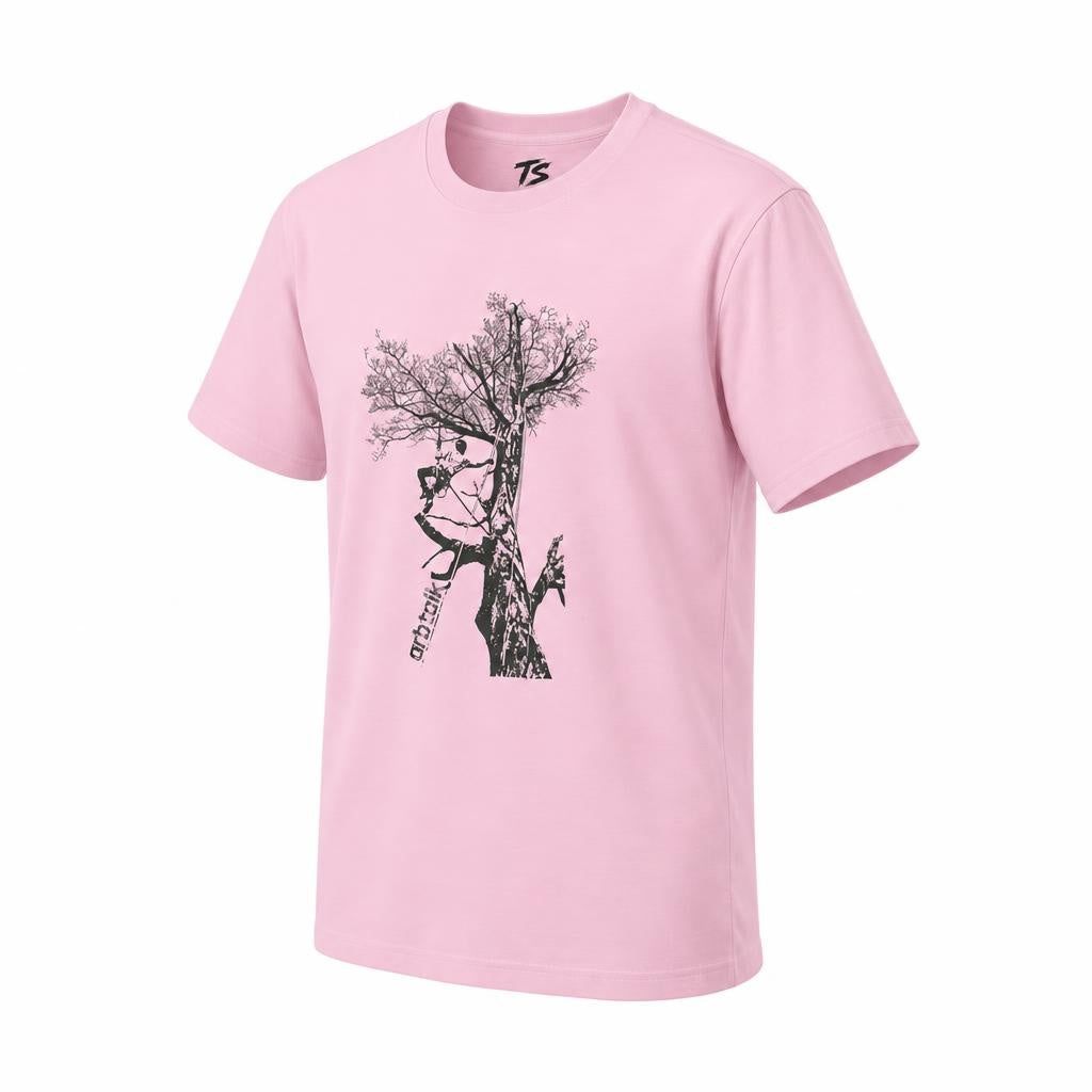 Arbtalk Tree Climber Organic Cotton T-Shirt