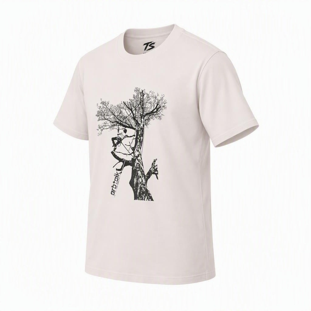 Arbtalk Tree Climber Organic Cotton T-Shirt