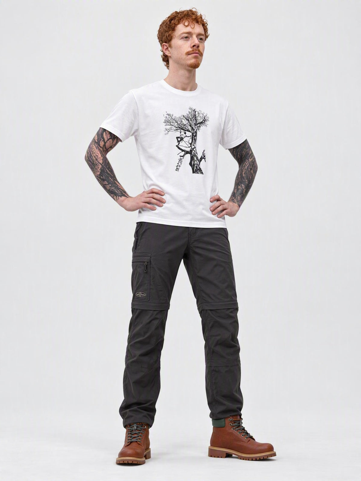 Arbtalk Tree Climber Organic Cotton T-Shirt
