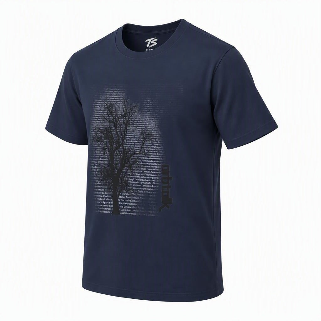 Arbtalk Tree Silhouette Organic Cotton T-Shirt