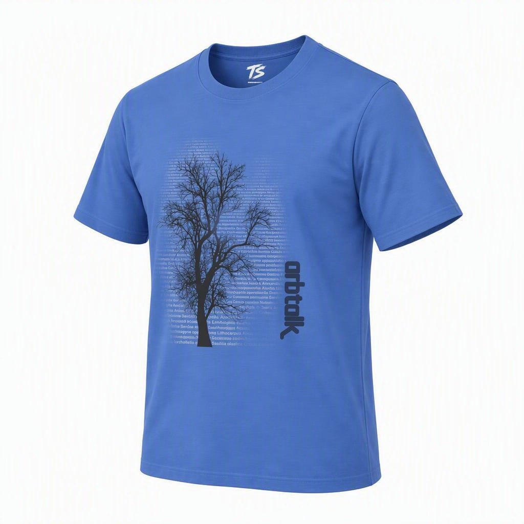 Arbtalk Tree Silhouette Organic Cotton T-Shirt