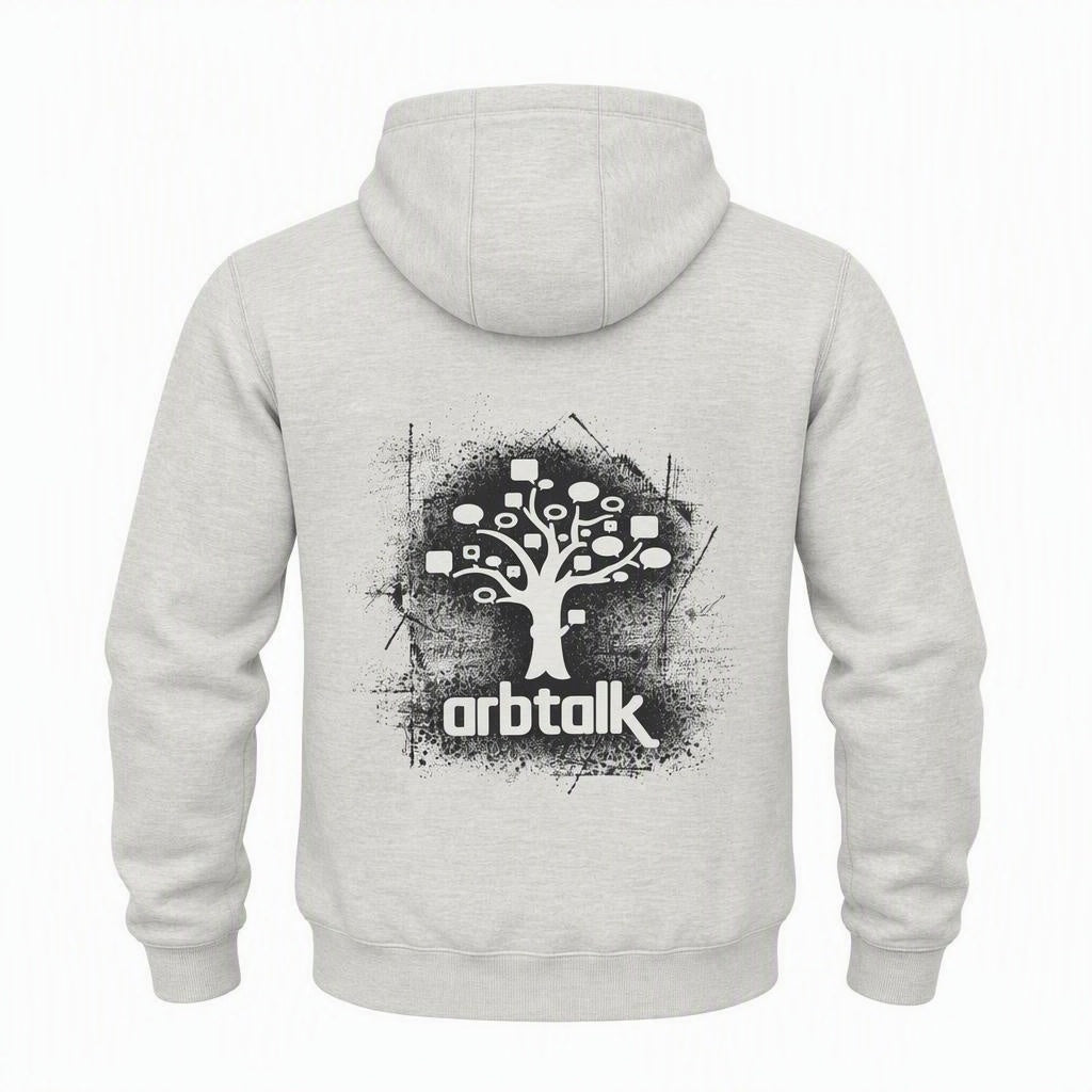 Arbtalk Tree Speech Bubble Hoodie