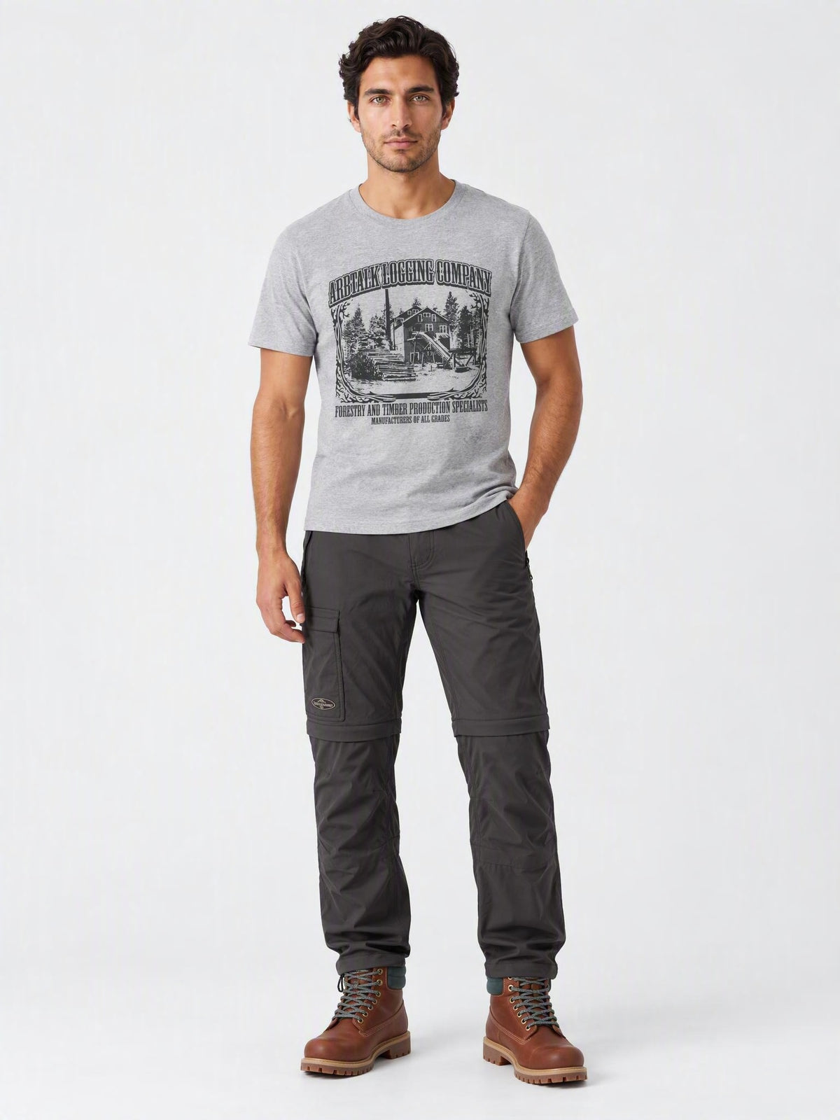 Arbtalk Logging Company Organic Cotton T-Shirt