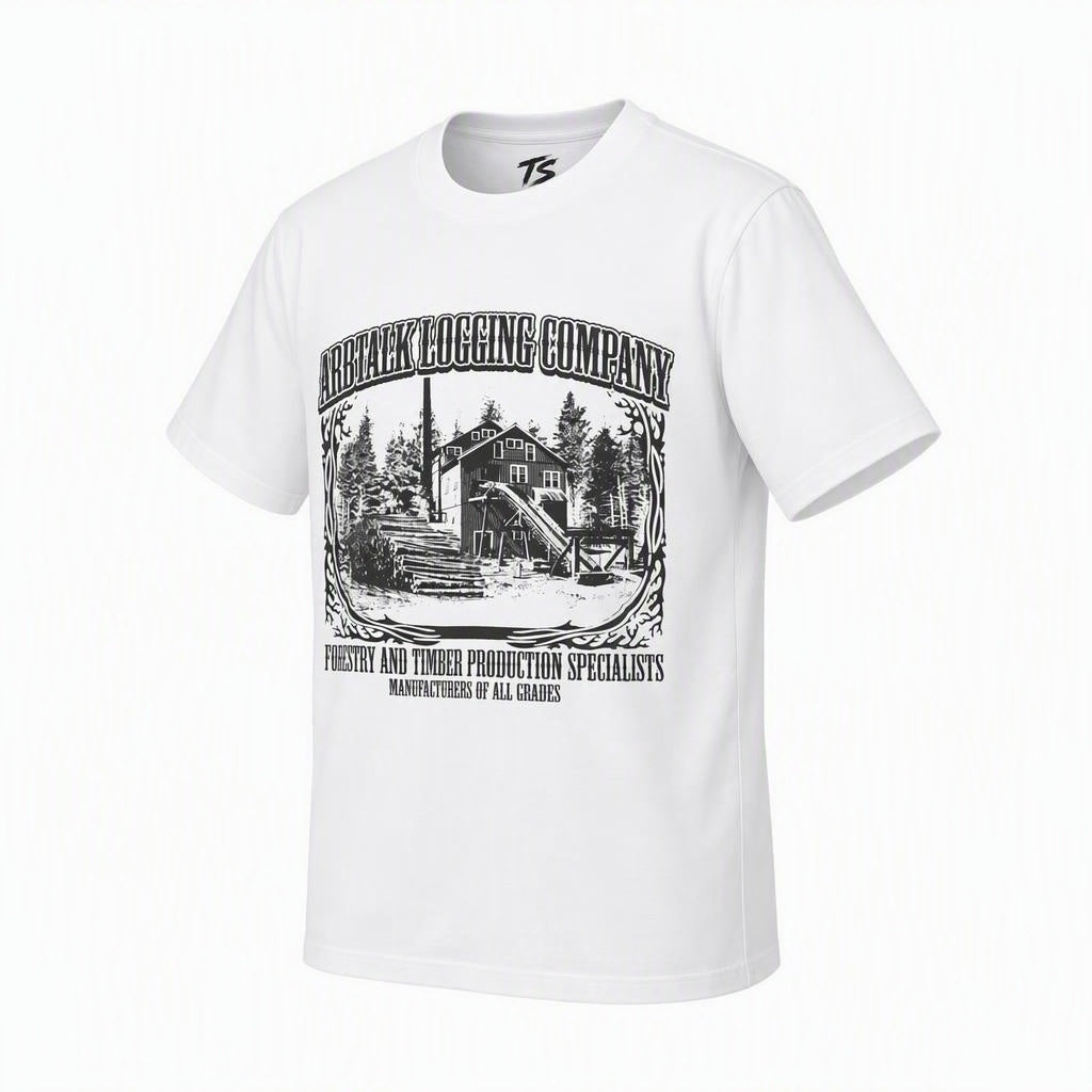Arbtalk Logging Company Organic Cotton T-Shirt