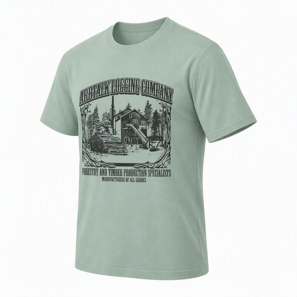 Arbtalk Logging Company Organic Cotton T-Shirt