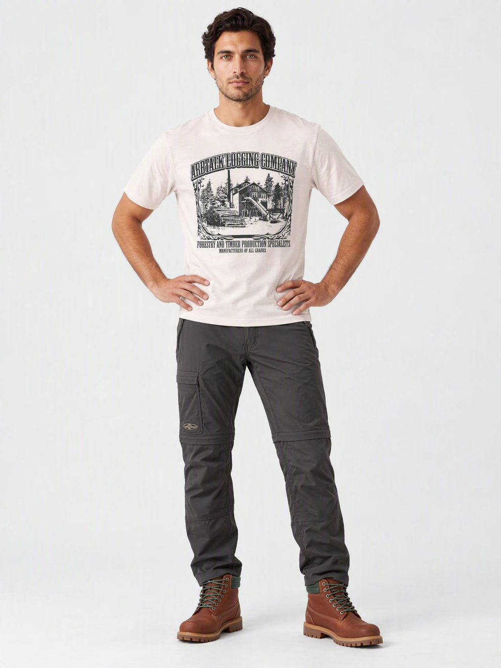 Arbtalk Logging Company Organic Cotton T-Shirt