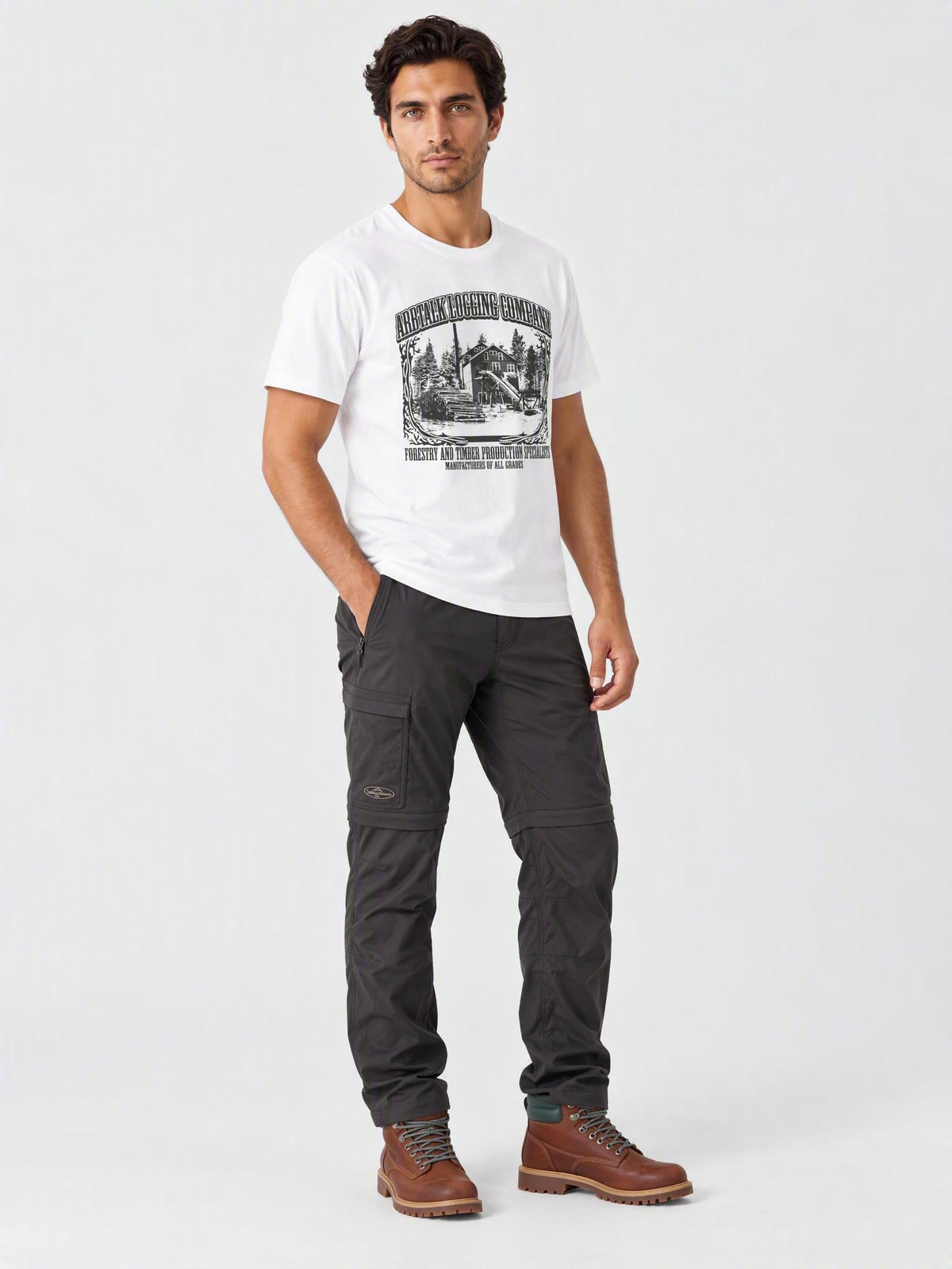 Arbtalk Logging Company Organic Cotton T-Shirt