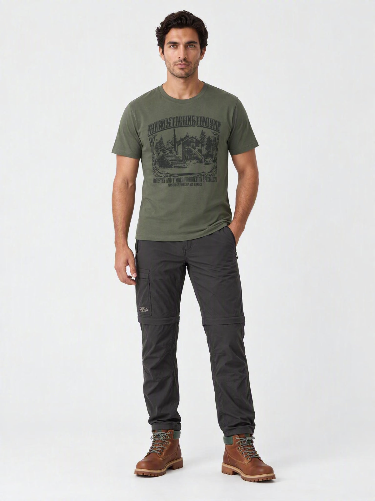 Arbtalk Logging Company Organic Cotton T-Shirt