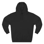 Black hoodie on a white background
