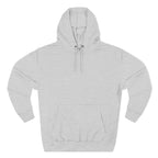 Heather Grey hoodie on a white background