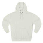 Beige hoodie on a white background