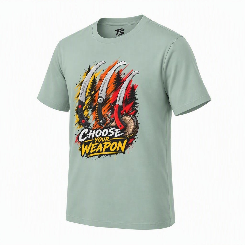 Choose Your Weapon Organic Cotton T-Shirt