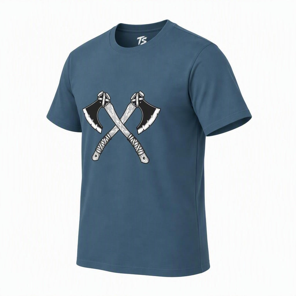 Crossed Axes Organic Cotton T-Shirt