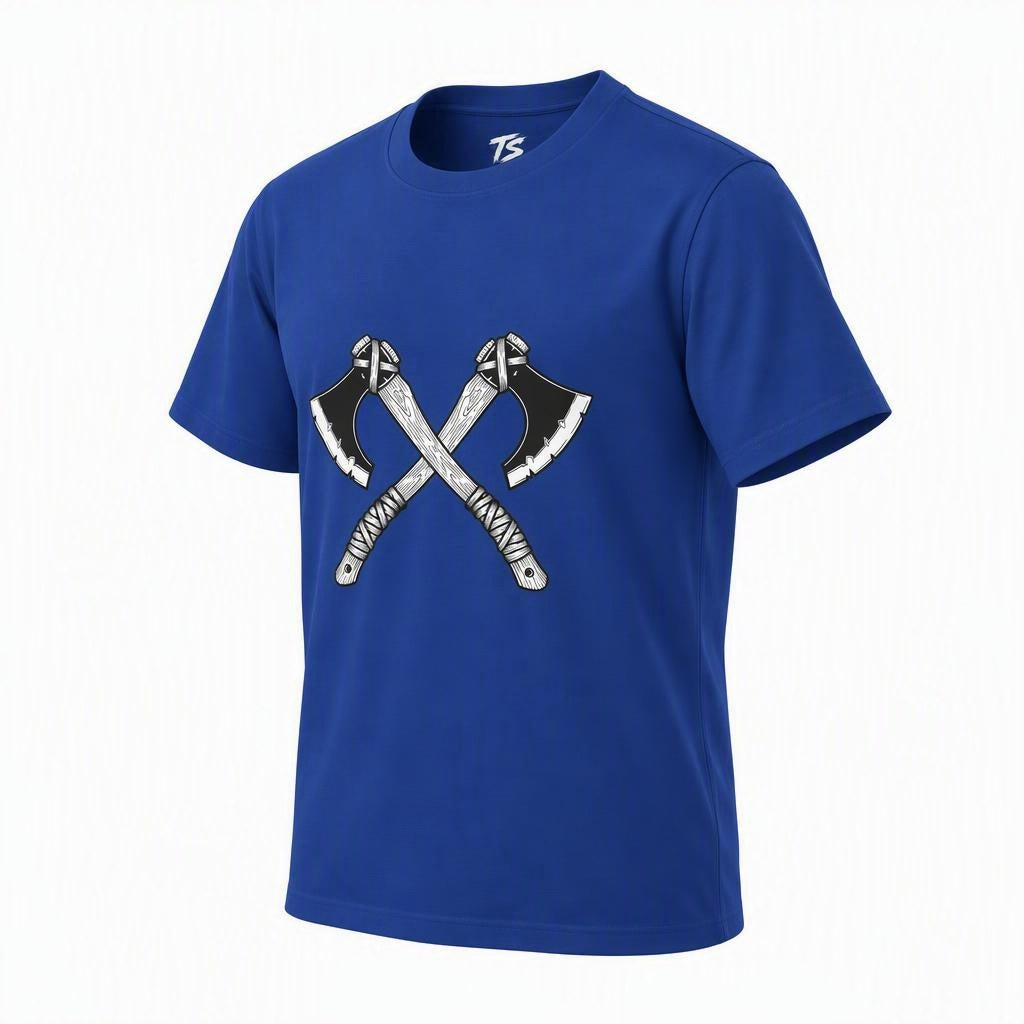 Crossed Axes Organic Cotton T-Shirt