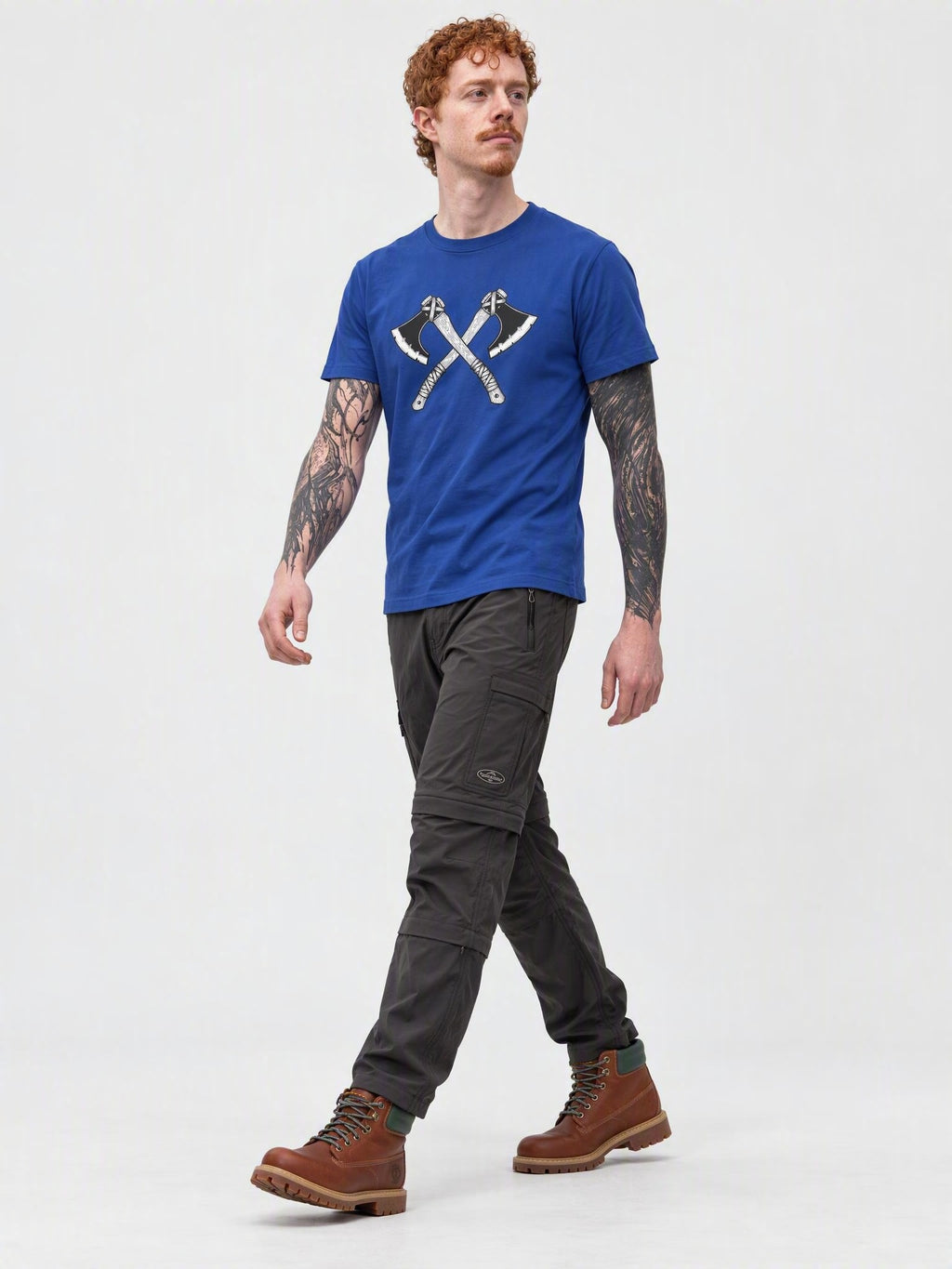 Crossed Axes Organic Cotton T-Shirt