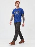 Crossed Axes Organic Cotton T-Shirt
