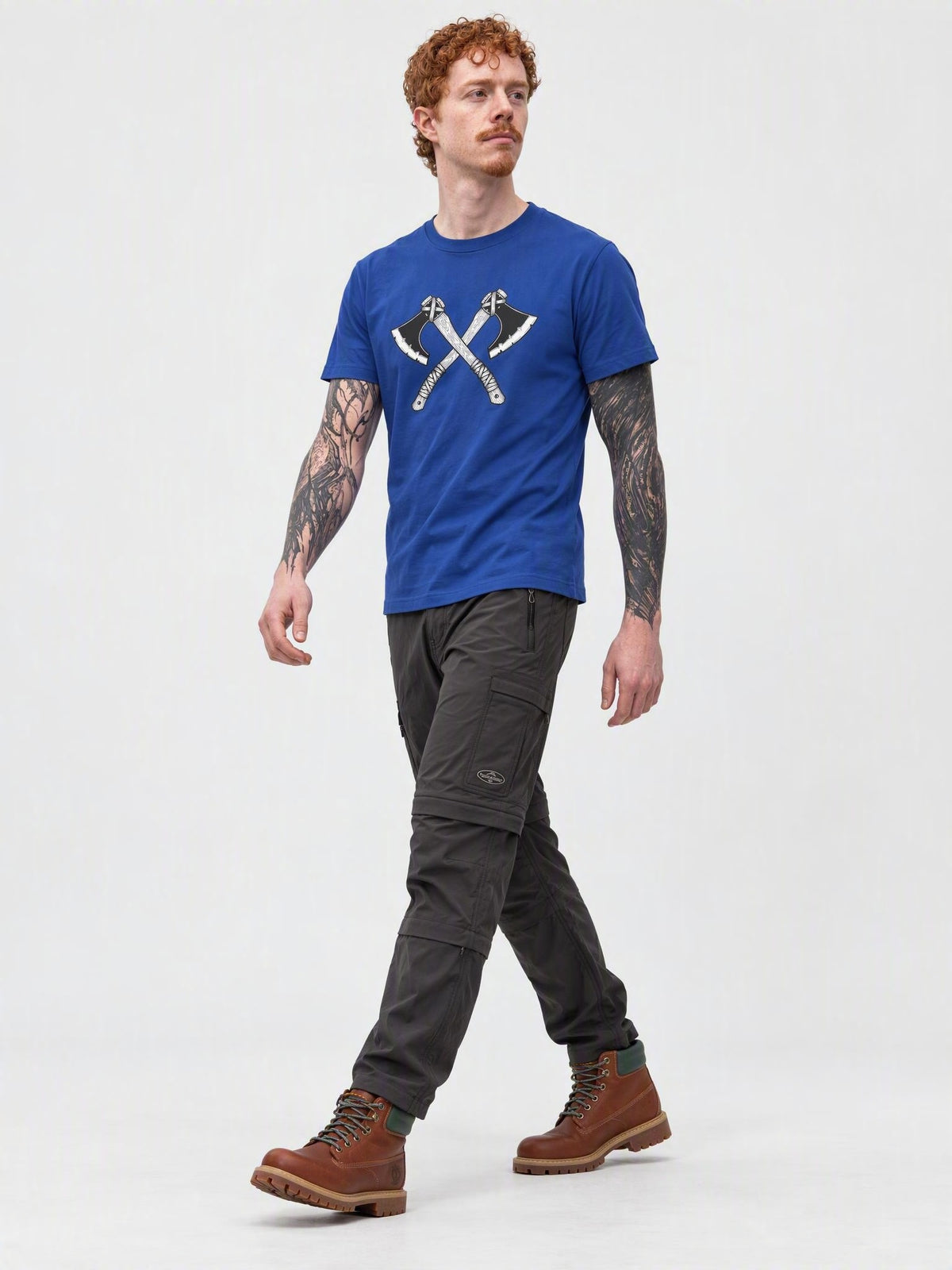 Crossed Axes Organic Cotton T-Shirt