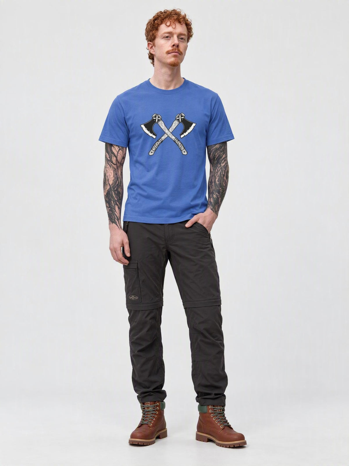 Crossed Axes Organic Cotton T-Shirt