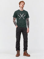 Crossed Axes Organic Cotton T-Shirt