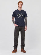 Crossed Axes Organic Cotton T-Shirt
