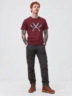 Crossed Axes Organic Cotton T-Shirt