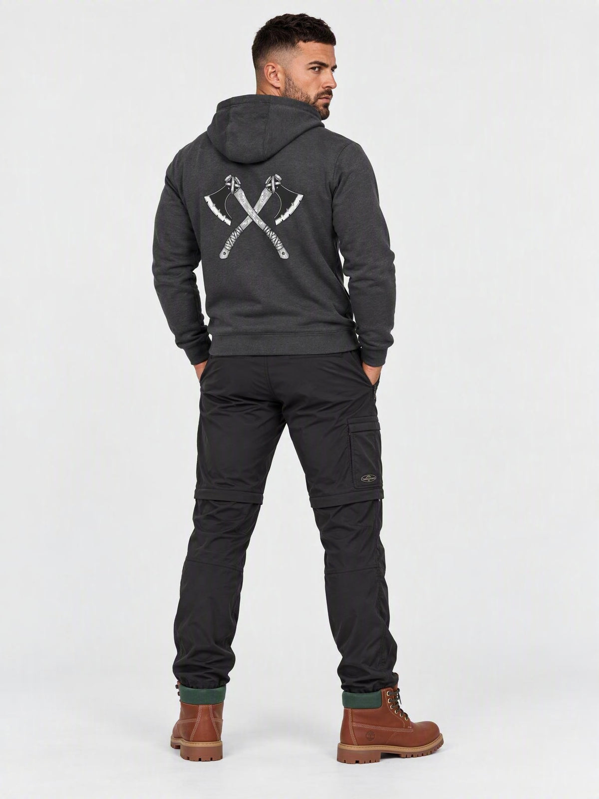 Crossed Axes Hoodie