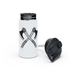 Crossed Axes Stainless Steel Insulated Water Bottle